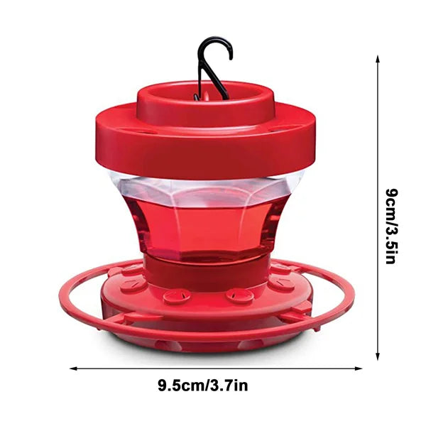 BowLift | Red Nectar House for Hummingbirds with Insect Stop