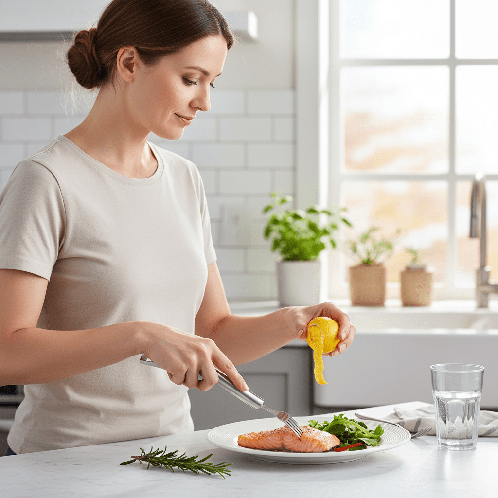 BowLift | 2-in-1 fruit cutter with integrated fork for fresh snacks