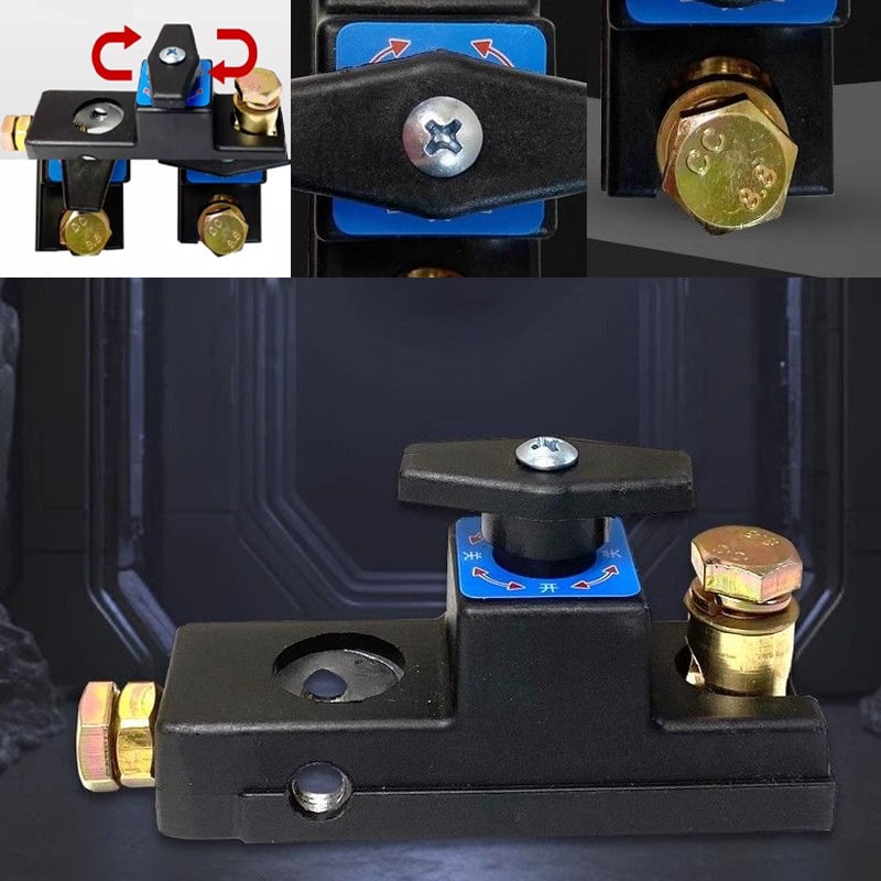 Car battery switch with disconnect function | Bowlift