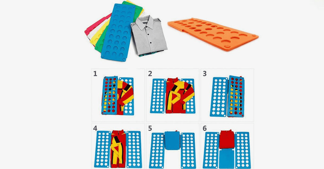 BowLift | Simple Foldable Closet Organizer - Folding clothes has never been so easy and fun!