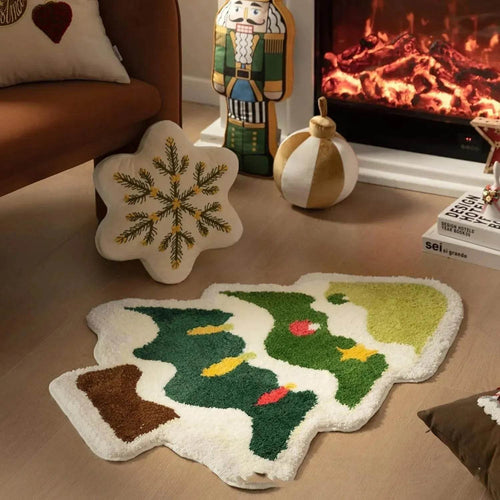 BowLift | Nordic Christmas Tree Cashmere Mat