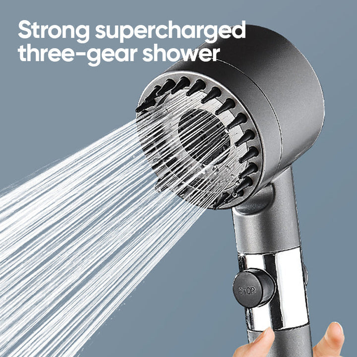 BowLift | Multi-functional High Pressure Shower Head Set