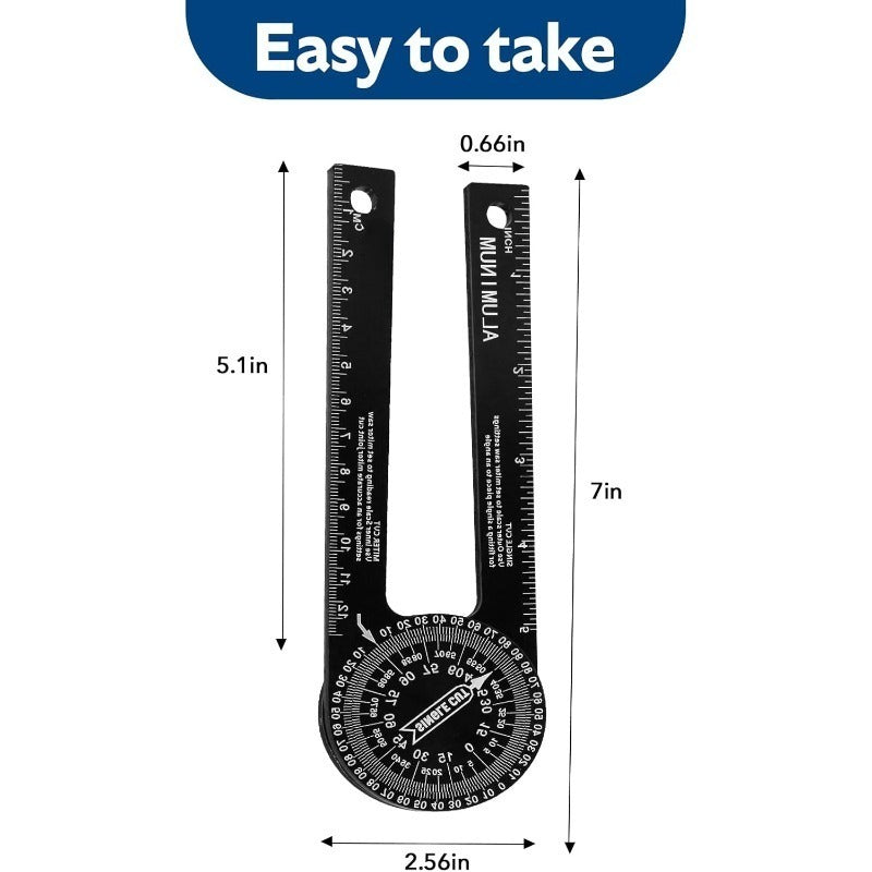 Aerospace Aluminum Angle Finder Bowlift