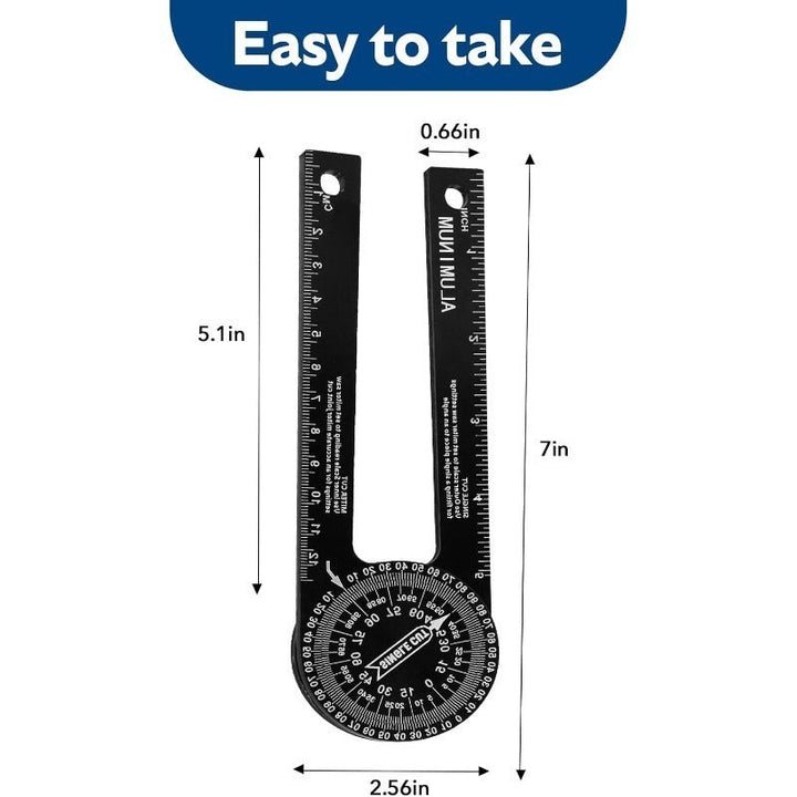 Aerospace Aluminum Angle Finder Bowlift