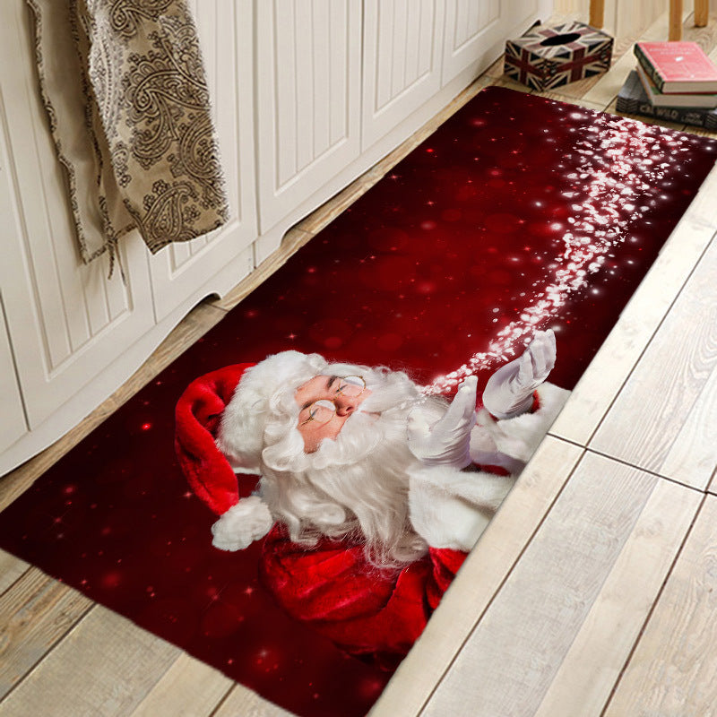 BowLift | Santa Claus Flannel Absorbent Floor Mat