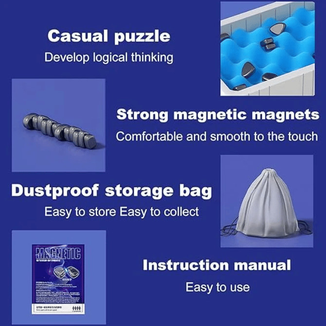 Magnetic chess set | Bowlift