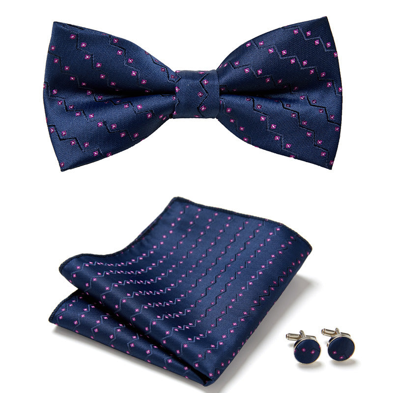 Three-piece set with stylish bow ties Bowlift