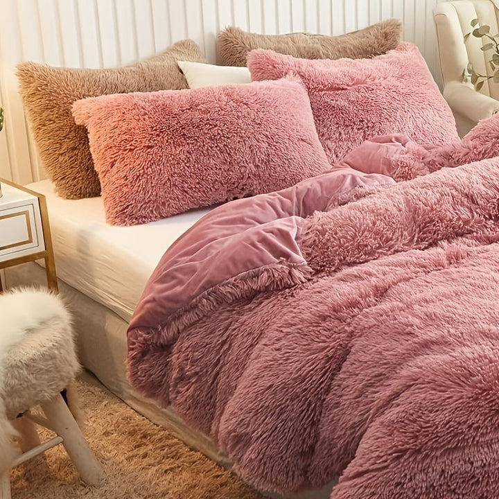 BowLift | Ultra Soft Plush Duvet Cover Set with Zipper - Luxury & Comfort