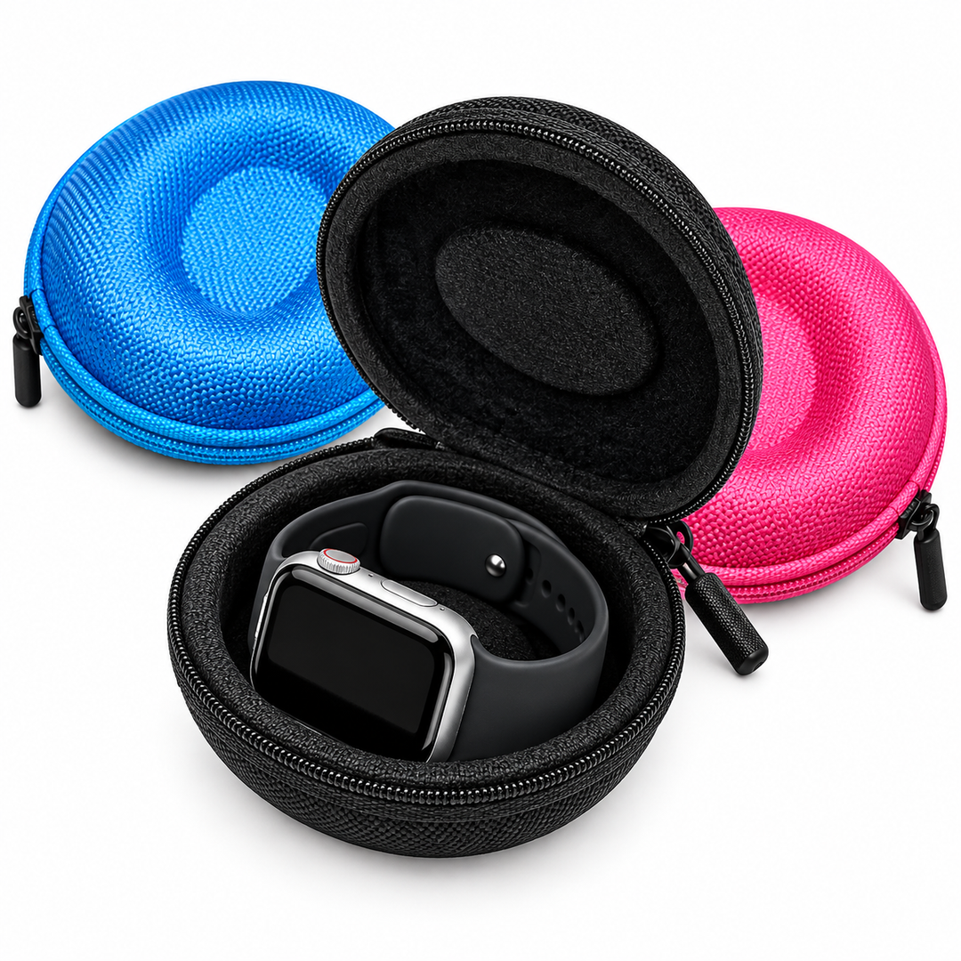 Portable Hard Shell Single Watch Travel Case Bowlift
