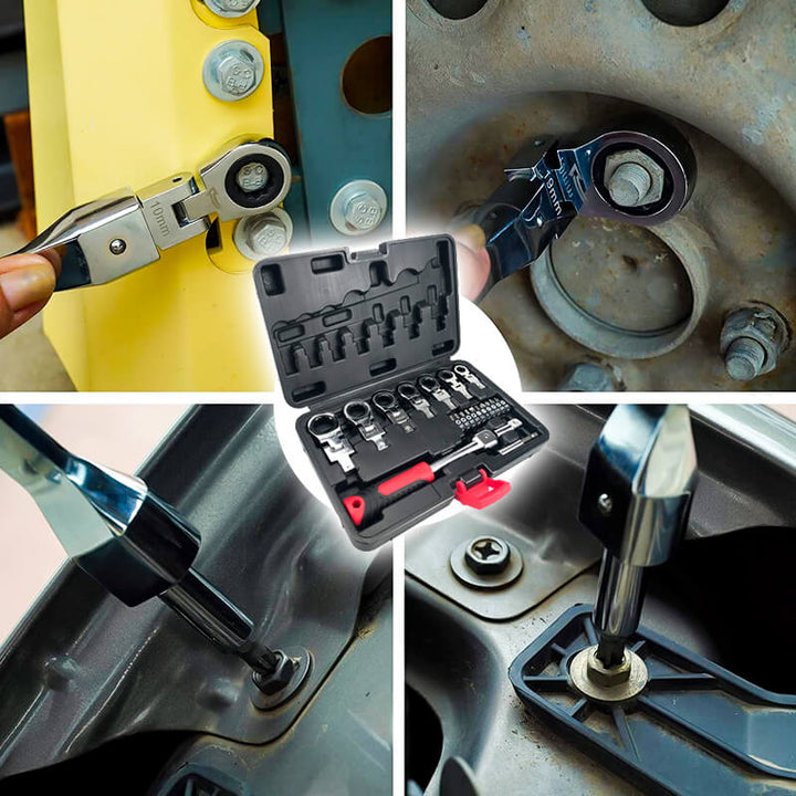 BowLift | 20-piece ratchet wrench with box
