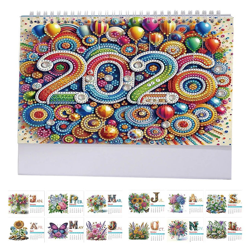 BowLift | GlimmerCraft - Shiny 2026 DIY Calendar to Beautify Your Workspace