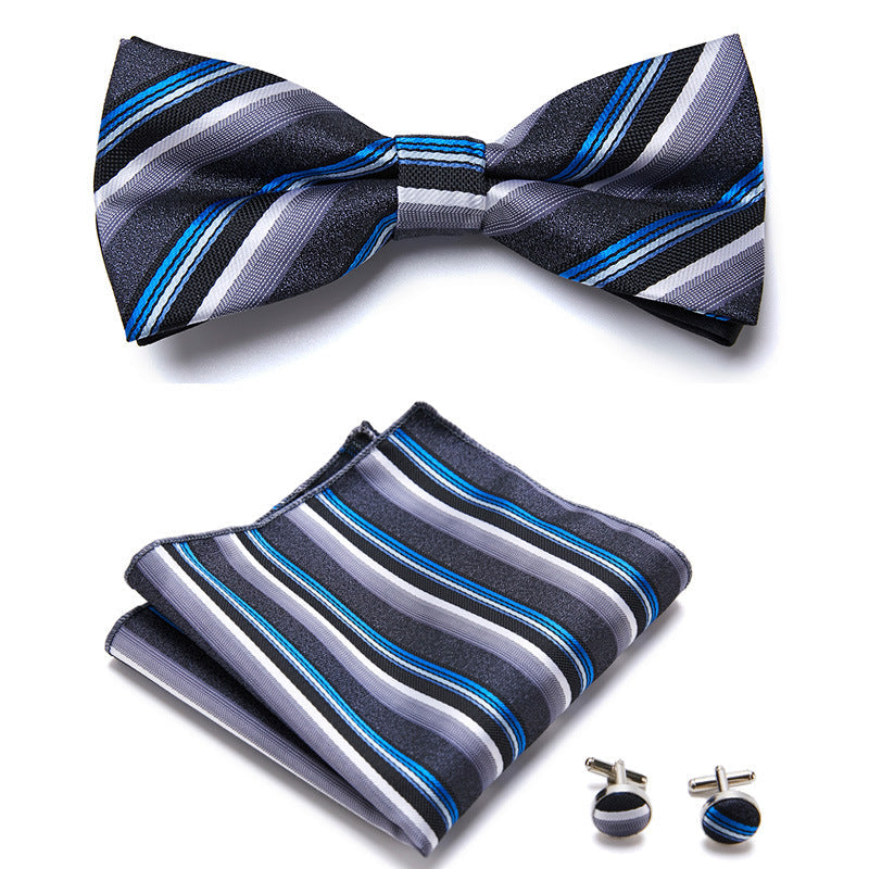 Three-piece set with stylish bow ties Bowlift