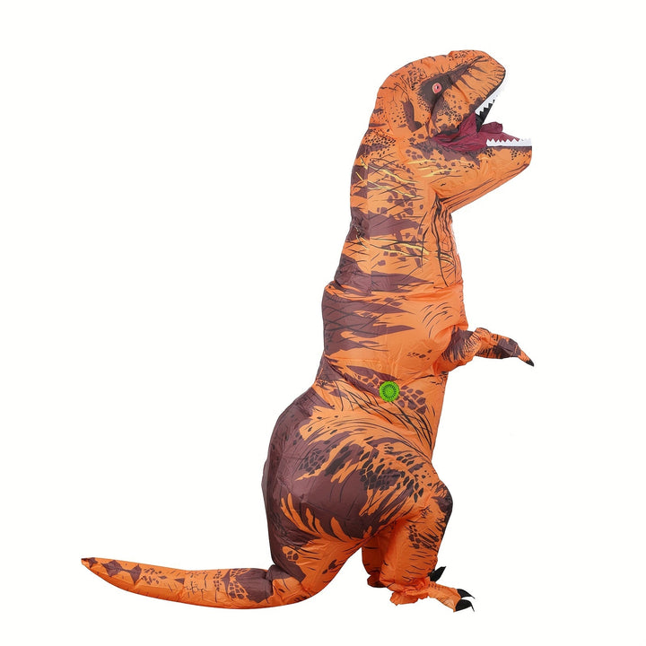BowLift | Unisex Inflatable Halloween Dinosaur Costume | Giant T-Rex Jumpsuit