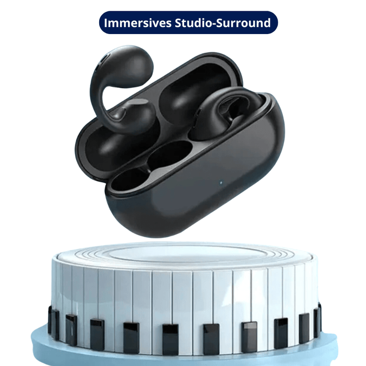 BowLift | ECHOSONIC – Bone Conduction Wireless Earbuds for Superior Sound and Comfort