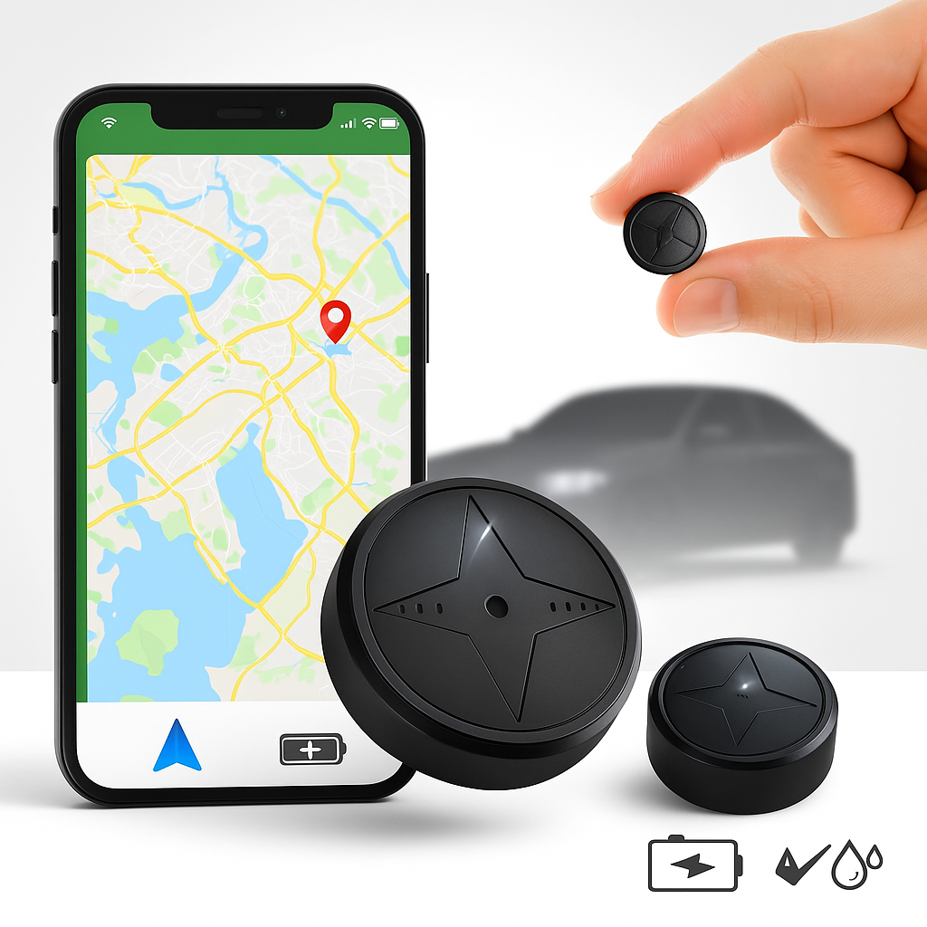 BowLift | AutoGuard GPS Tracker Mini – Waterproof Magnetic Vehicle Tracker