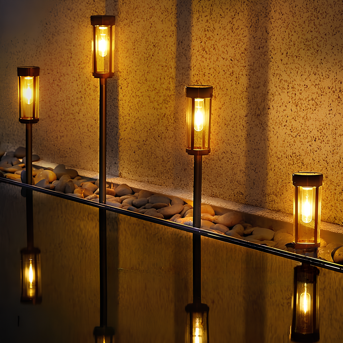 BowLift | Outdoor Solar Powered Garden Light