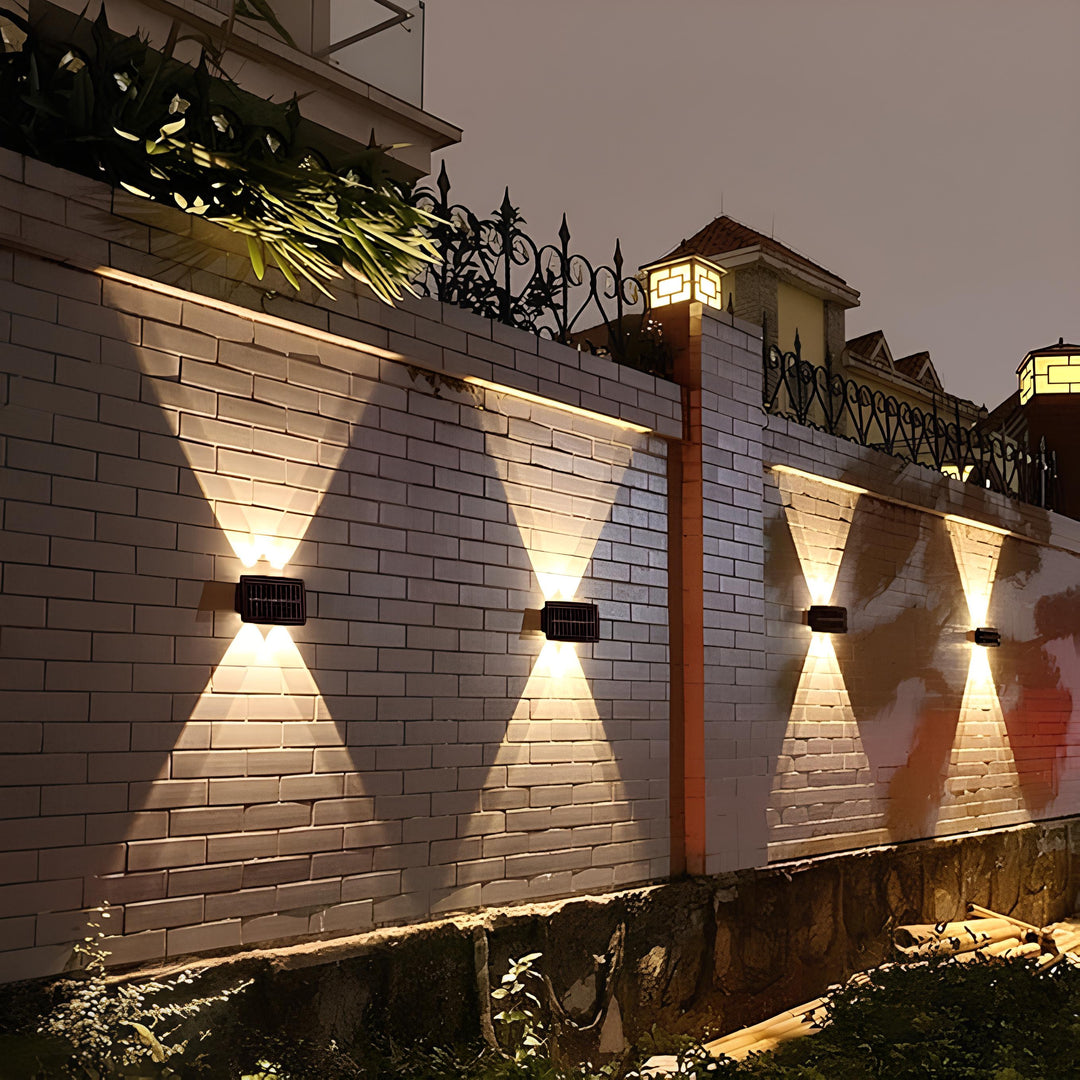 BowLift | Wall Light Outdoor Solar LED Warm White