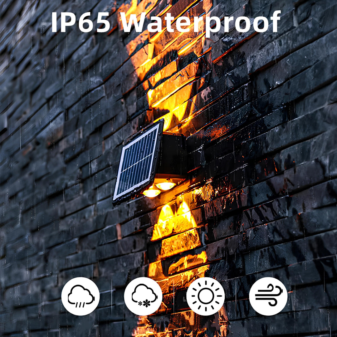 BowLift | Wall Light Outdoor Solar LED Warm White