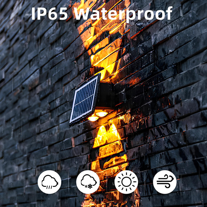 BowLift | Wall Light Outdoor Solar LED Warm White