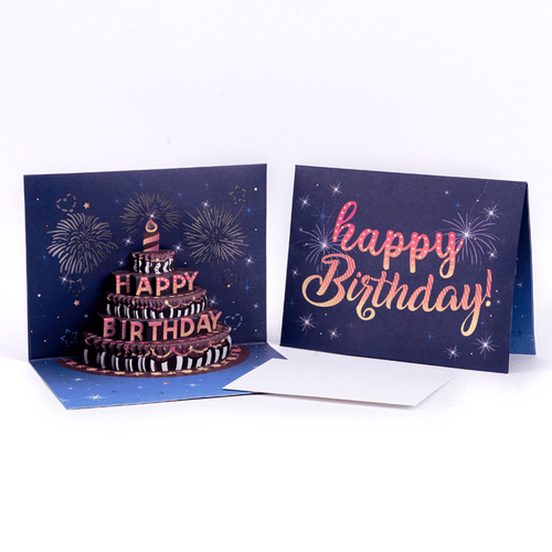BowLift | Blow-Out LED Musical 3D Birthday Card