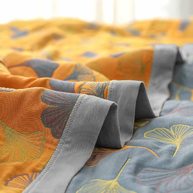 BowLift | LeafNest - Soft Cotton Bed Linen with Leaf Motif