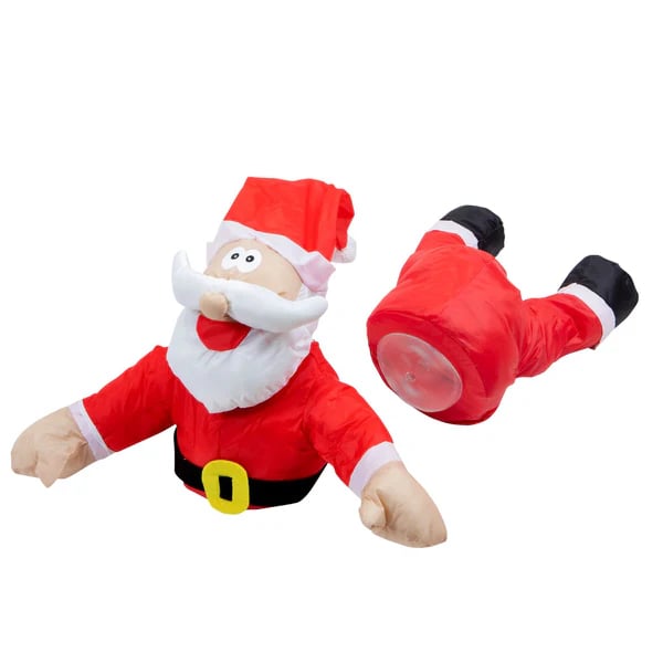 BowLift | CrashBuddy Reindeer & Santa — Transform your window into the most spectacular Christmas show in the neighborhood