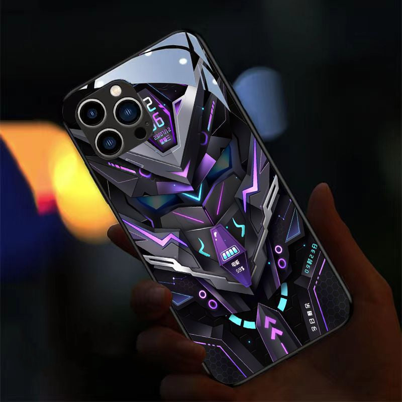 BowLift | Cool Mecha Apple Smart Flash Phone Case