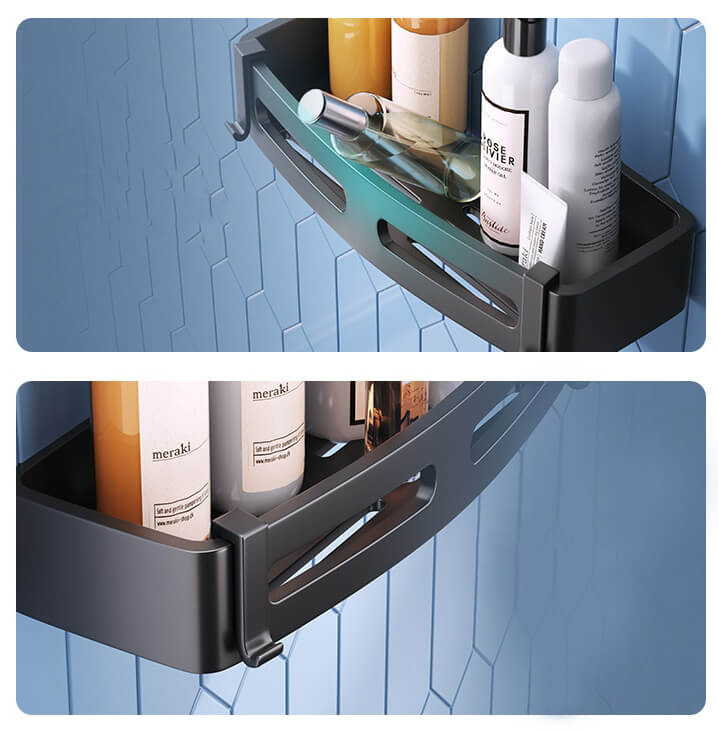 BowLift | Stylish SilverCaddy - Perfect Bathroom Organizer for All your Essentials