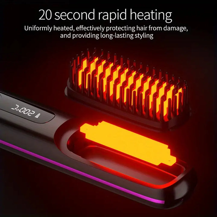 BowLift | Portable Hair Styling Brush | Smooth & Healthy Hair Anytime, Anywhere