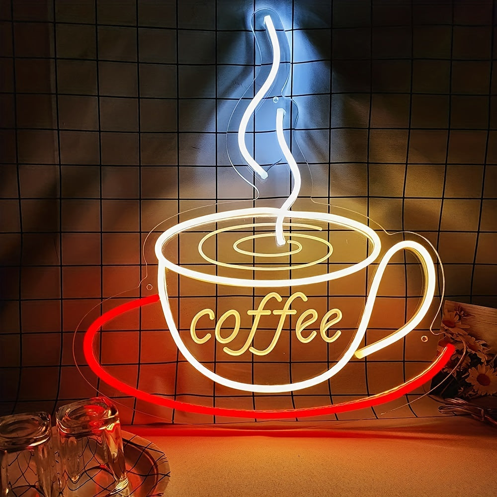 BowLift | LED Neon Coffee Mug Wall Light