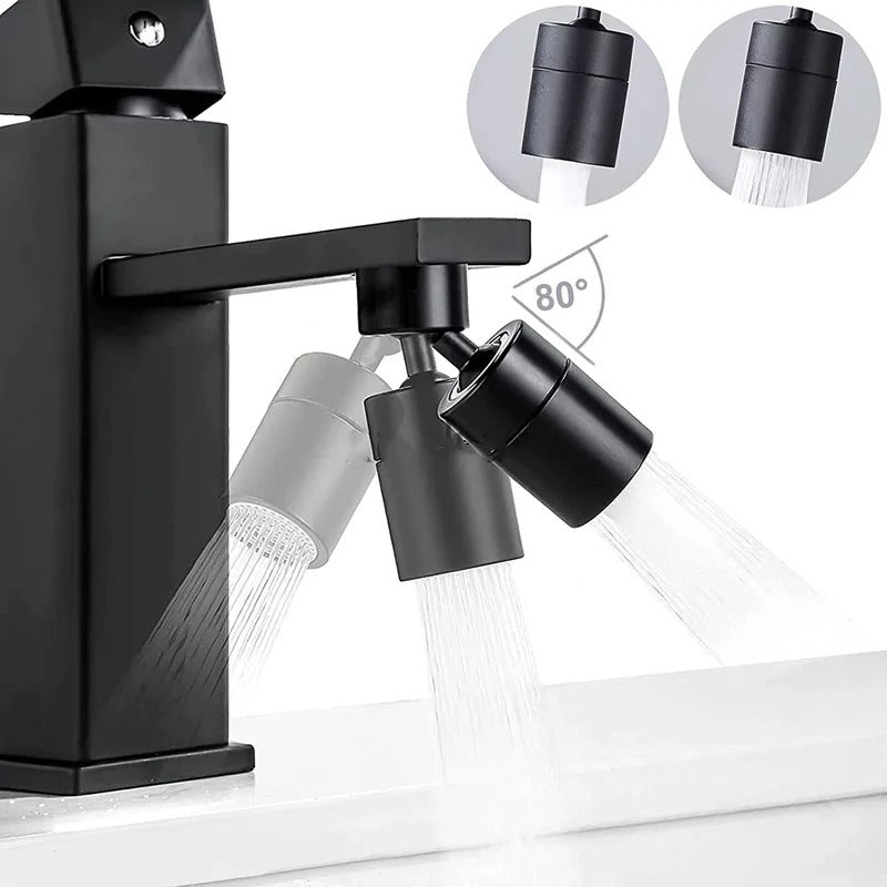 FlexSpray 360° Rotatable Faucet Spray Head with Adjustable Water Flow Bowlift