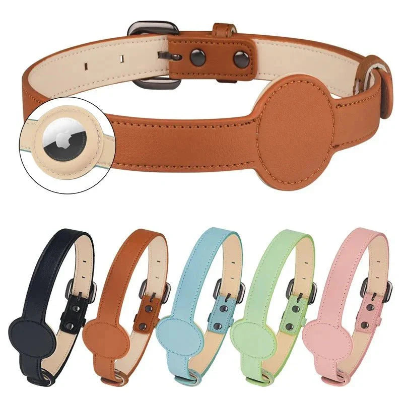 BowLift | EDOUARD – Stylish Dog Collar with Integrated Airtag Holder