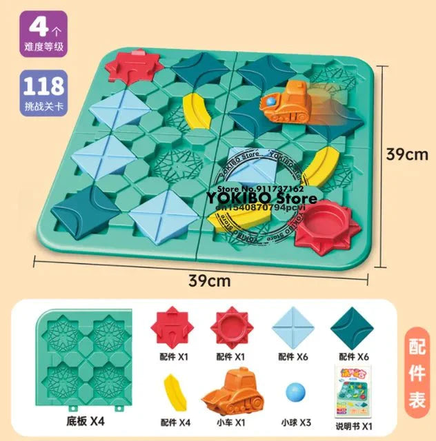 BowLift | Educational Puzzle Track Car