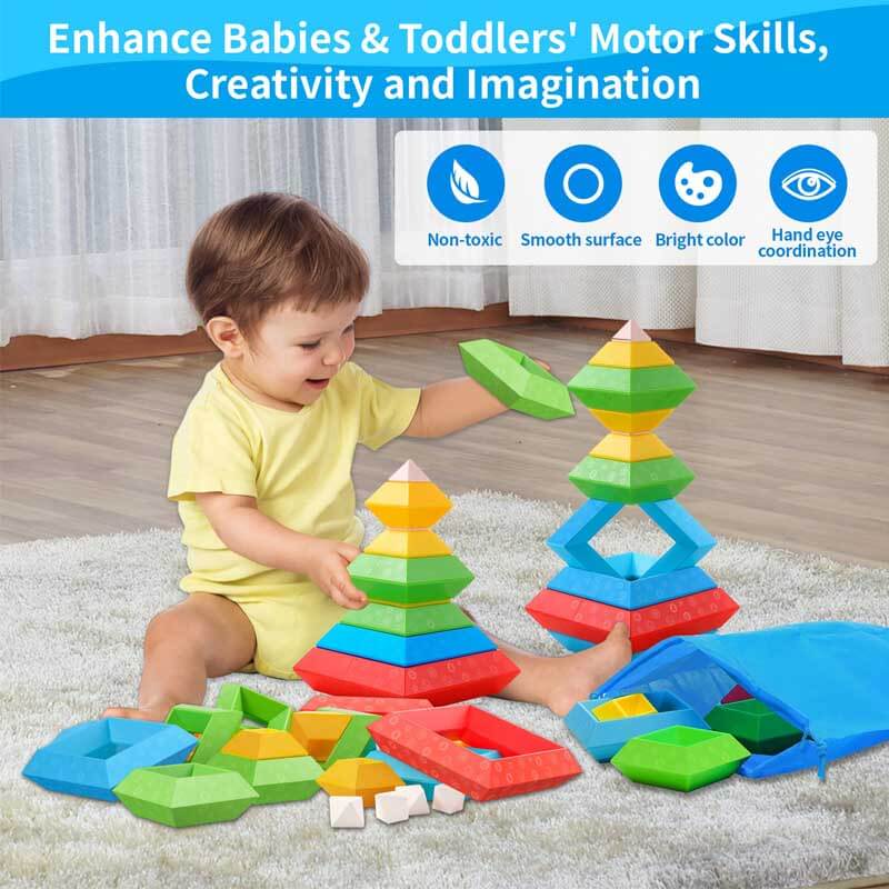 BowLift | Baby Toys Educational Stacking Blocks Set