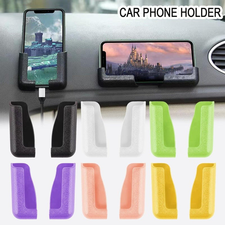 BowLift | Phone Holder Mount | Adjustable Wall & Car Stand | Strong Adhesive | Universal Fit