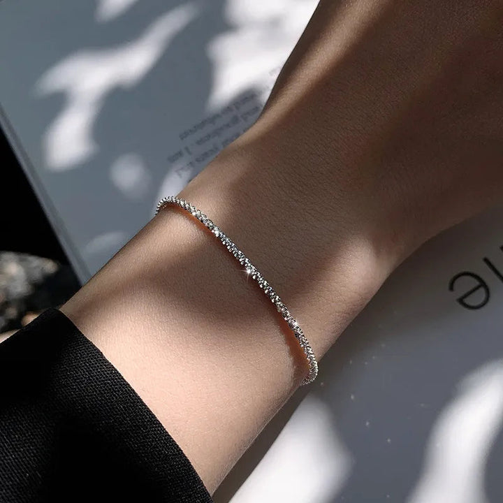 SilverFlow Bracelet – Elegant Sterling Silver Bracelet Bowlift
