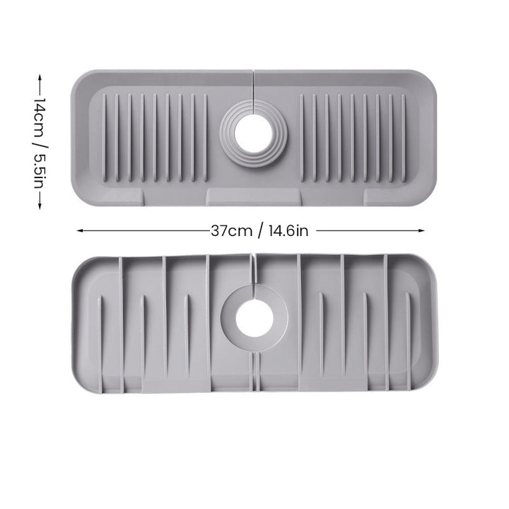 BowLift | Silicone sink faucet splash guard mat