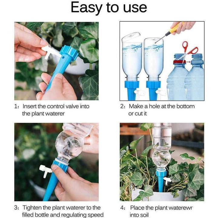 PCS Irrigation Tip — Relaxed Vacation thanks to automatic plant care for up to 15 days | Bowlift