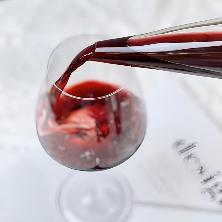 Glass Wine Decanter – Stylish and Elegant | Perfect for Aerating Red Wine at Dinners and Parties | Bowlift