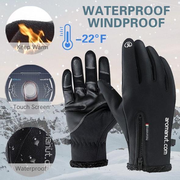 BowLift | Warm thermal gloves cycling running driving gloves