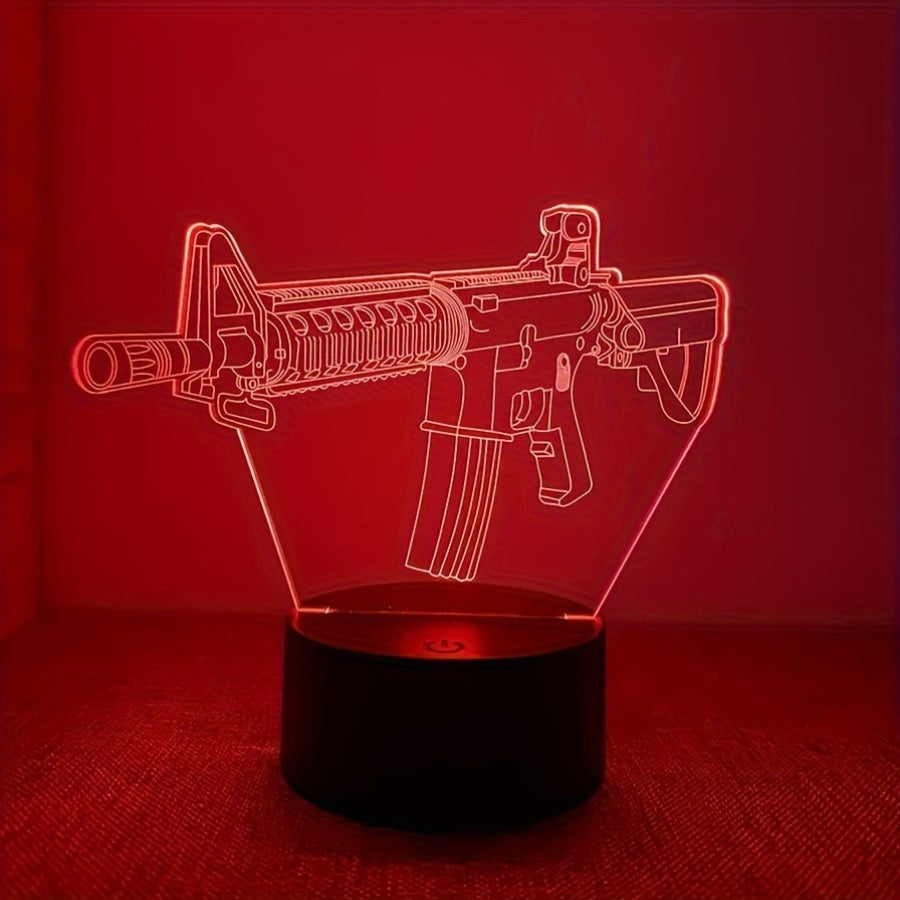 GeoLume - 3D LED Desk Lamp with Touch Bowlift