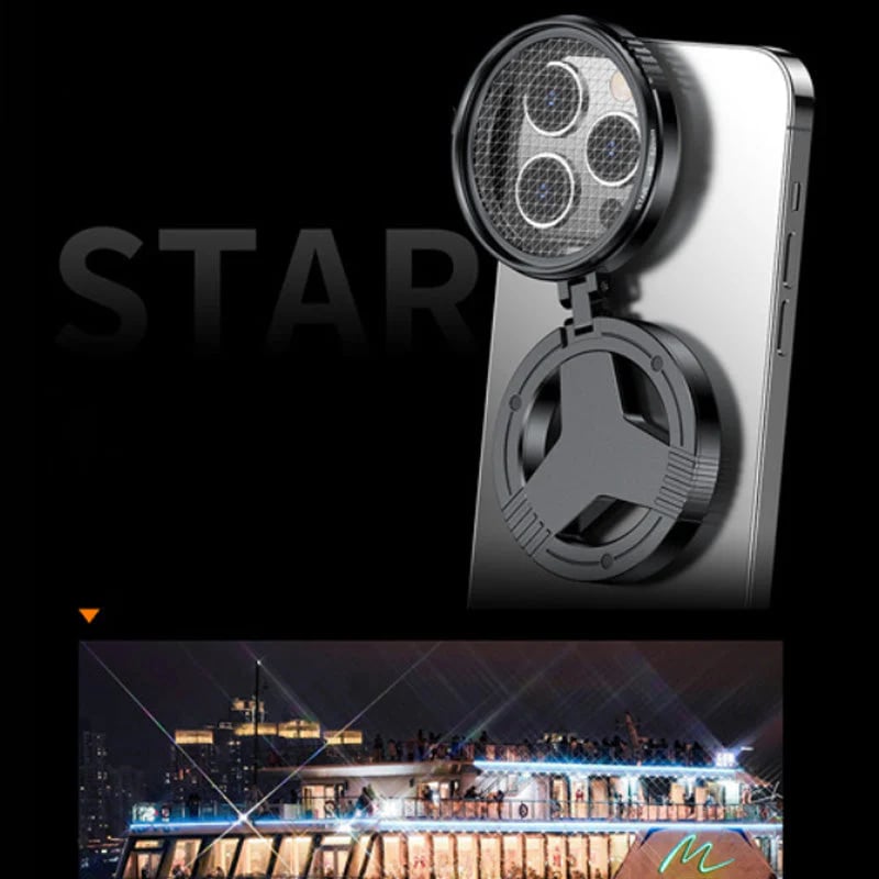 BowLift | 2-in-1 Magnetic CPL & Star Filter Lens
