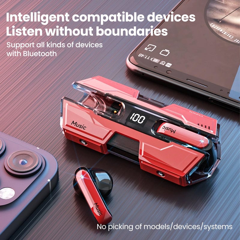BowLift | Semi-in-ear Design Wireless Headset