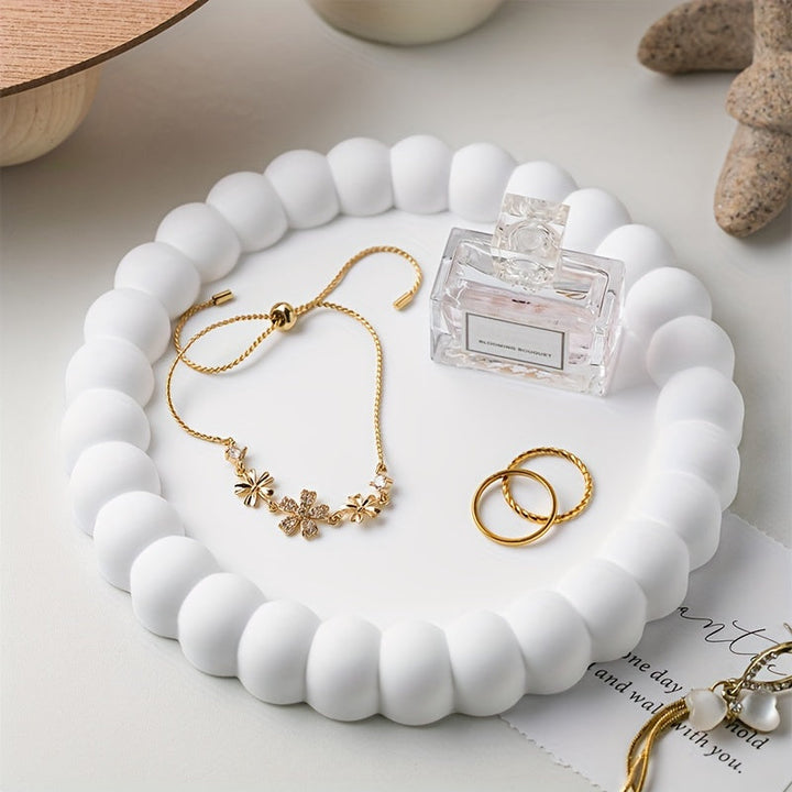 Elegant RingTray - Multifunctional Jewelry Dish for Stylish Organization Bowlift
