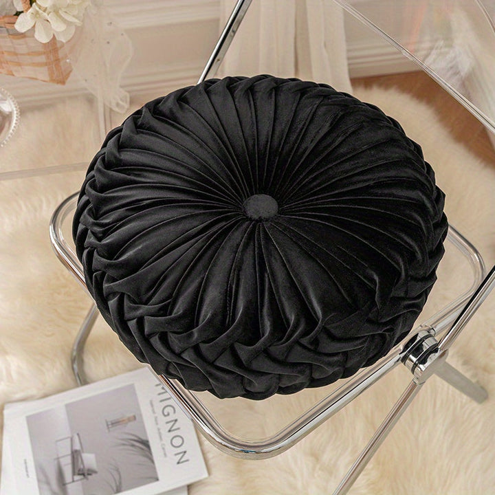 BowLift | VelvetPumpkin Cushion - Luxurious Plush Cushion for Comfort