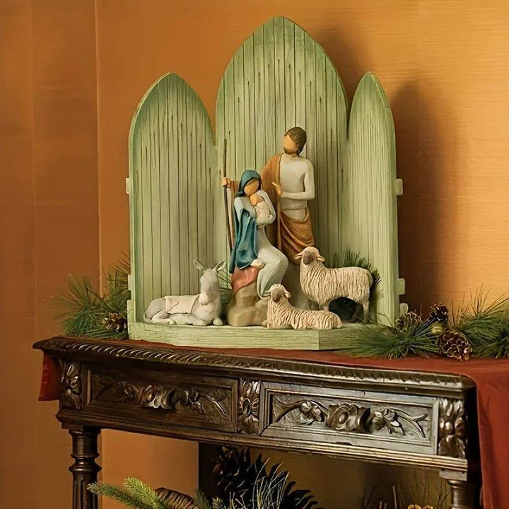 BowLift | Christmas Sculpture Hand-painted Christmas Holiday Ornaments