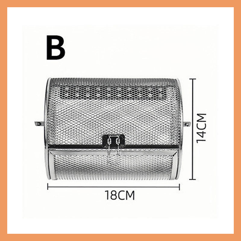 BowLift | Rotating Baking Cage | 360° Air Fryer Basket | Stainless Steel | Multi-Food Compatible