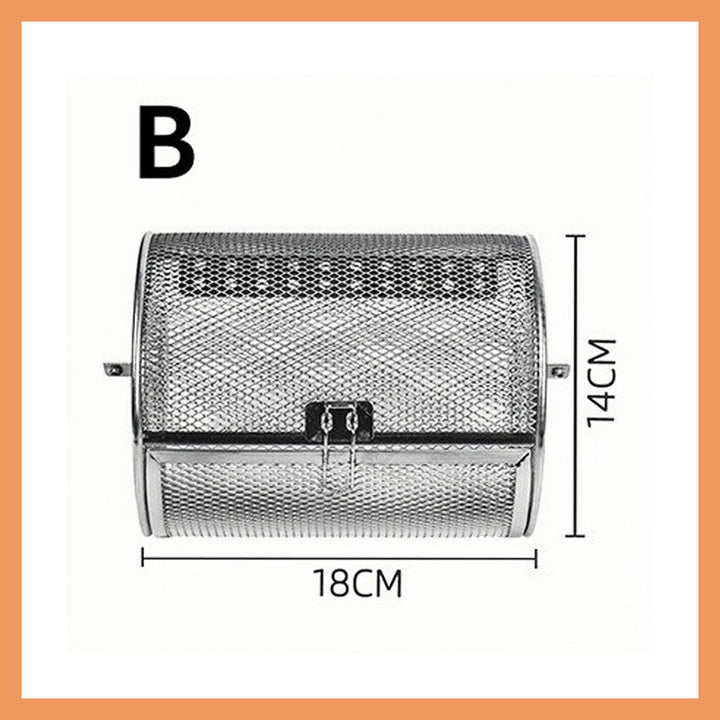 BowLift | Rotating Baking Cage | 360° Air Fryer Basket | Stainless Steel | Multi-Food Compatible
