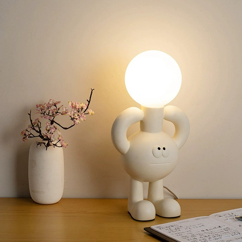 BowLift | Playful Table Lamp with Glass Ball - Glombra