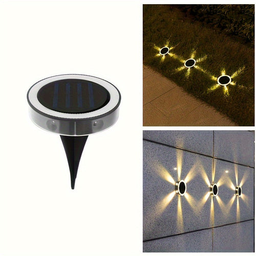 SolarGlow – 6 LED Garden Lighting Outdoor | Bowlift